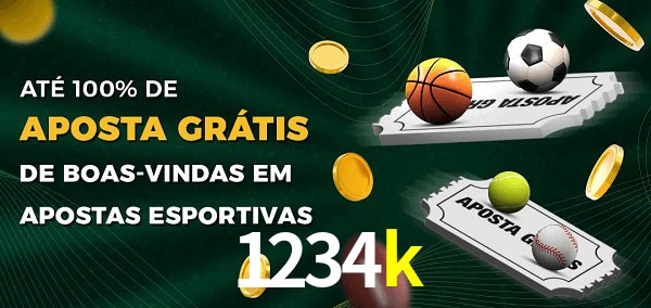 1234k Ate 100% de Aposta Gratis